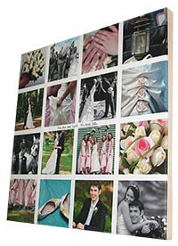 Wedding prints on canvas